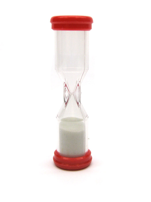 Koplow Games 90 Second Sandtimer for Board Card Dice Games - Red Caps