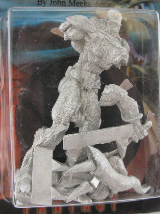 Giant Lizardman Warrior #06-004 Classic Ral Partha Fantasy RPG Metal Figure