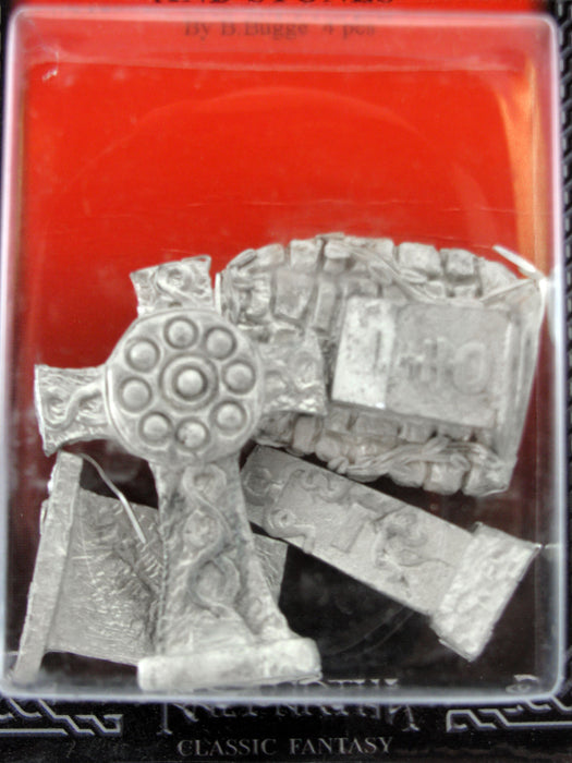 Large Grave Markers and Stones (4) #06-017 Classic Ral Partha Fantasy RPG Figure