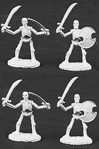 Reaper Miniatures Skeletons (4 Pieces) #06001 Dark Heaven Legends Army Packs