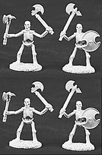 Reaper Miniatures Skeletons with Axes 4 Pieces #06005 Dark Heaven Legends Army