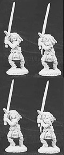 Reaper Miniatures Unpainted Highlander + Claymore 4P 06008 Dark Heaven Army Pack