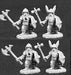 Reaper Miniatures 4 Dwarven Warriors 06010 Dark Heaven Army Pack Unpainted Mini