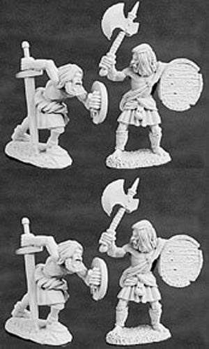 Reaper Miniatures Unpainted Highlander Infantry 4P #06033 Dark Heaven Army Pack
