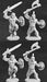 Reaper Miniatures Barbarians 4 Pcs 06037 Dark Heaven Army Packs Unpainted Metal