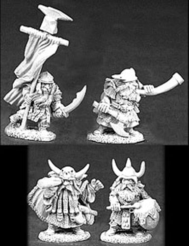 Reaper Miniatures Dwarven Comm& 4P 06042 Dark Heaven Army Packs Unpainted Metal