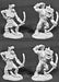 Reaper Miniatures Lizardmen Archers 4 Pcs #06046 Dark Heaven Legends Army Packs