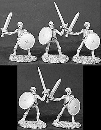 Reaper Miniatures Skeletons Swords 5 Pieces 06053 Dark Heaven Legends Army Packs