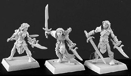Reaper Miniatures Deathseekers (9) Elven Adept 06118 Warlord Army Pack Unpainted
