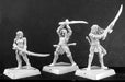 Reaper Miniatures Vale Swordsmen (9) Elven Grunt #06120 Warlord Army Unpainted