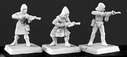 Mercenary Crossbow (9) Mercenaries Adept #06125 Warlord Army Unpainted