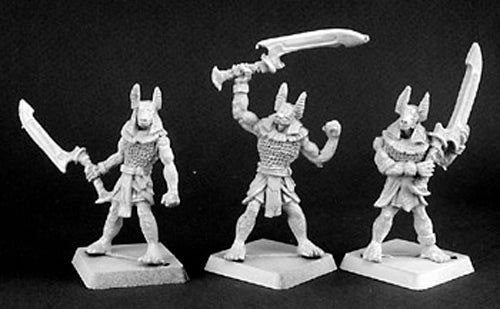Reaper Miniatures Anubis Guard (9) Nefsokar Grunt #06138 Warlord Army Unpainted