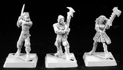 Reaper Miniatures Bondslaves 9 Overlords Grunt 06144 Warlord Army Pack Unpainted