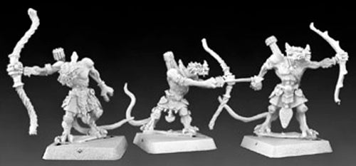 Reaper Miniatures Reptus Clutchling Archers 9 06156 Warlord Army Pack Unpainted