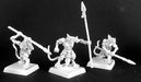 Reaper Miniatures Reptus Clutchling Spearmen (9) #06157 Warlord Army Unpainted