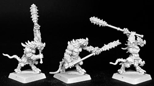 Reaper Miniatures Reptus Skullbreakers (9) #06160 Warlord Army Pack Unpainted