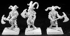 Reaper Miniatures Woodcutters (8), Reven Grunt 06161 Warlord Army Pack Unpainted