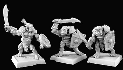 Lesser Orc Warriors 9 Reven Grunt 06169 Warlord Army Unpainted