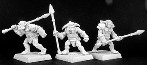 Lesser Orc Spearmen 9 Reven Grunt 06171 Warlord Army Unpainted