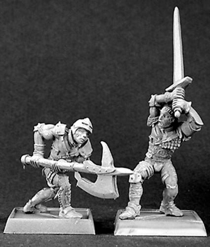 Reaper Miniatures Bondslave Survivors (9) 06172 Warlord Army Pack Unpainted Mini