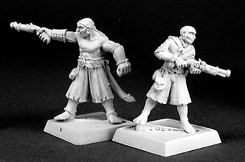 Reaper Miniatures Blackreef Pirates (9) #06174 Warlord Army Pack Unpainted Mini
