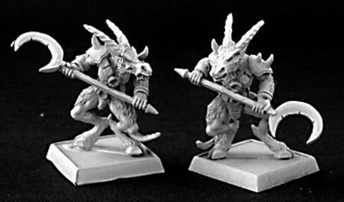 Reaper Miniatures Darkspawn Goat Demons (8) #06182 Warlord Army Pack Unpainted