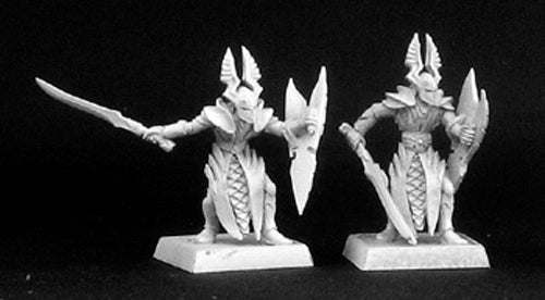 Reaper Miniatures Elf Royal Guardsmen (9) 06190 Warlord Army Pack Unpainted Mini