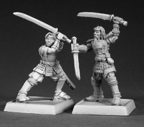 Reaper Miniatures Mercenary Okuran Ronin (9) #06193 Warlord Army Pack Unpainted