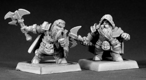 Reaper Miniatures Dwarf Pathfinders (9) #06195 Warlord Army Pack Unpainted Mini