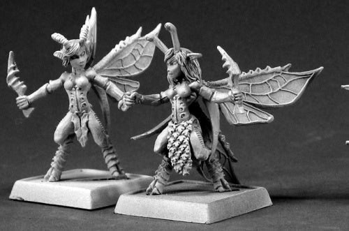 Reaper Miniatures Elf Fairies (8) #06204 Warlord Army Pack Unpainted D&D Mini