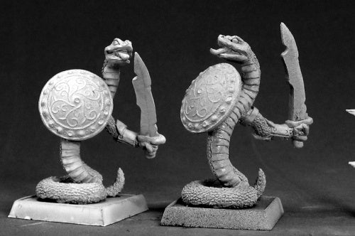 Reaper Miniatures Nagendra Warriors (8) #06208 Warlord Army Pack Unpainted Mini
