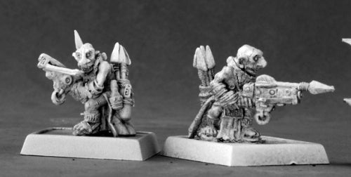 Reaper Miniatures Bloodstone Gnome Pinners (9) 06212 Warlord Army Pack Unpainted