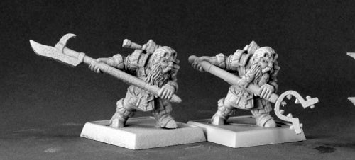 Reaper Miniatures Dwarf Mancatchers (9) #06216 Warlord Army Pack Unpainted Mini
