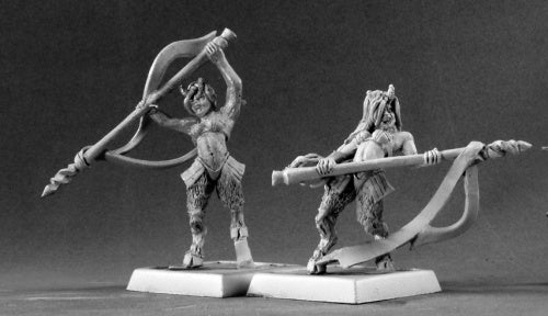 Reaper Miniatures Elf Fauns (9) #06217 Warlord Army Pack Unpainted RPG D&D Mini