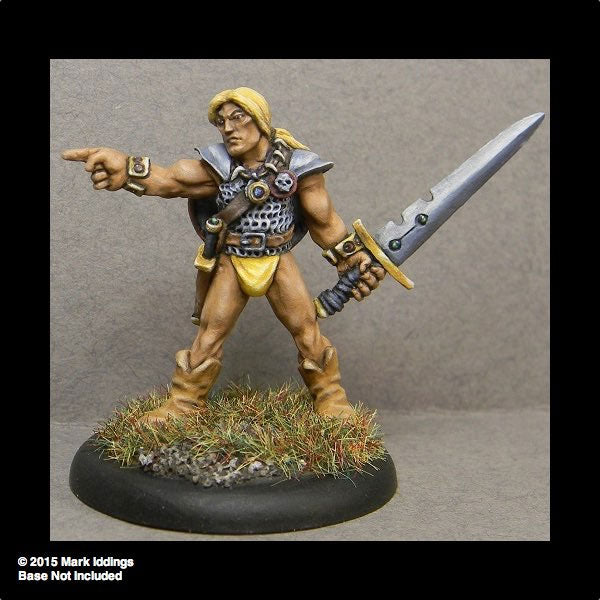 Ivar Helmsplitter Barbarian Adventurer #07-001 Classic Ral Partha Fantasy Mini