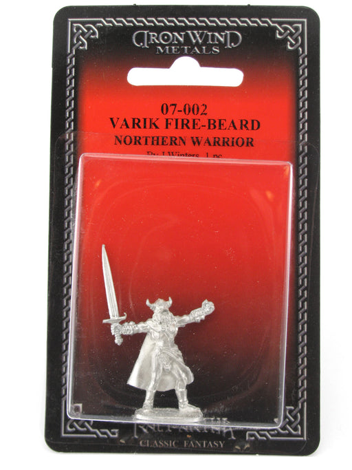 Varik Firebeard Northern Warrior #07-002 Classic Ral Partha Fantasy Metal Figure