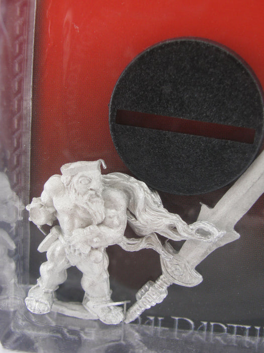 Karnak The Cleaver-Dwarf Berserker #07-008 Classic Ral Partha Fantasy RPG Metal