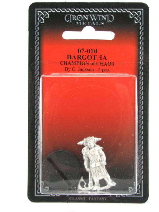 Dargotha Champion of Chaos #07-010 Classic Ral Partha Fantasy RPG Metal Figure