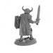 Dungeon Dwellers: Rictus the Undying #07001 Bones USA Unpainted Plastic Figure