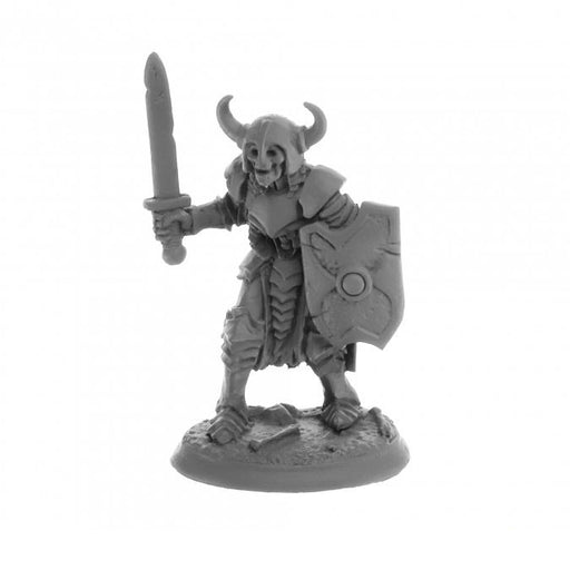 Dungeon Dwellers: Rictus the Undying #07001 Bones USA Unpainted Plastic Figure