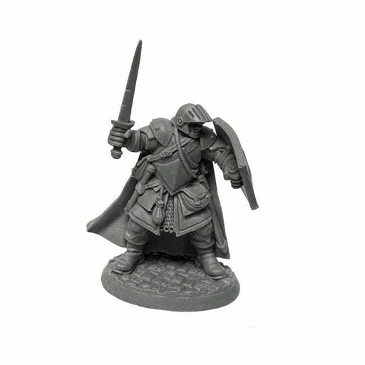 Dungeon Dwellers: Baran Blacktree Veteran Warrior 07002 Bones USA Unpainted Plastic