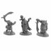 Dungeon Dwellers Goblin Elites (3) #07046 Bones USA Unpainted Plastic Figures