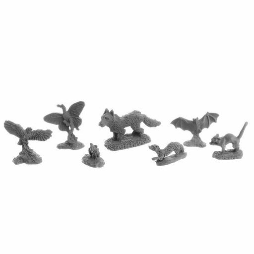 Dungeon Dwellers Familiars 1 #07048 Bones USA Unpainted Plastic Figures