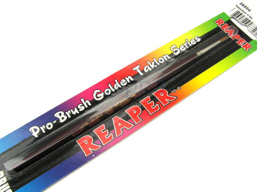 Medium Brush #1 Rnd #08504 Golden Taklon Series Paint Brush for Miniatures
