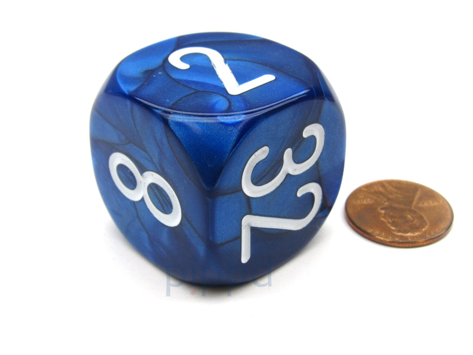 Large Backgammon 30mm Doubling Cube Dice - Blue