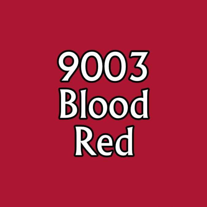 Reaper Miniatures Master Series Paints Core Color .5oz Bottle 09003 Blood Red