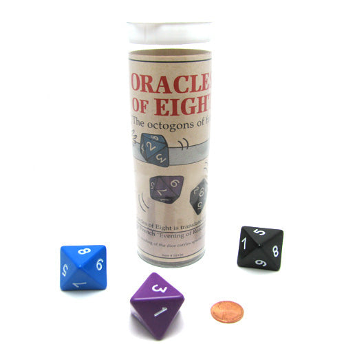Oracles of Eight Fate Fortune Telling Dice Die Game RPG D&D Board Game Fun