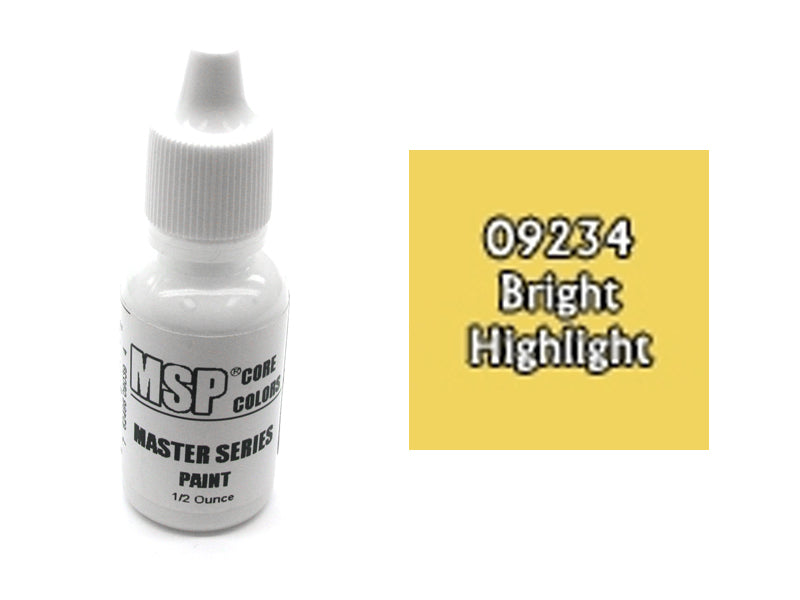 Master Series Paints MSP Core Color .5oz #09234 Bright Skin Highlight