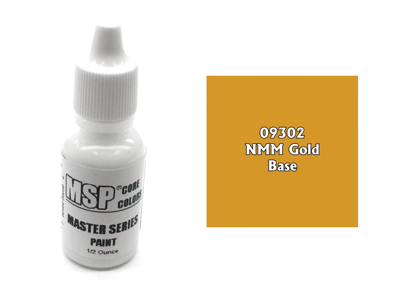 Minis Master Series Paints Core Color .5oz Bottle 09302 NMM Gold Base