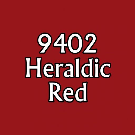 MSP Bones Color 1/2oz Paint Bottle #09402 - Heraldic Red